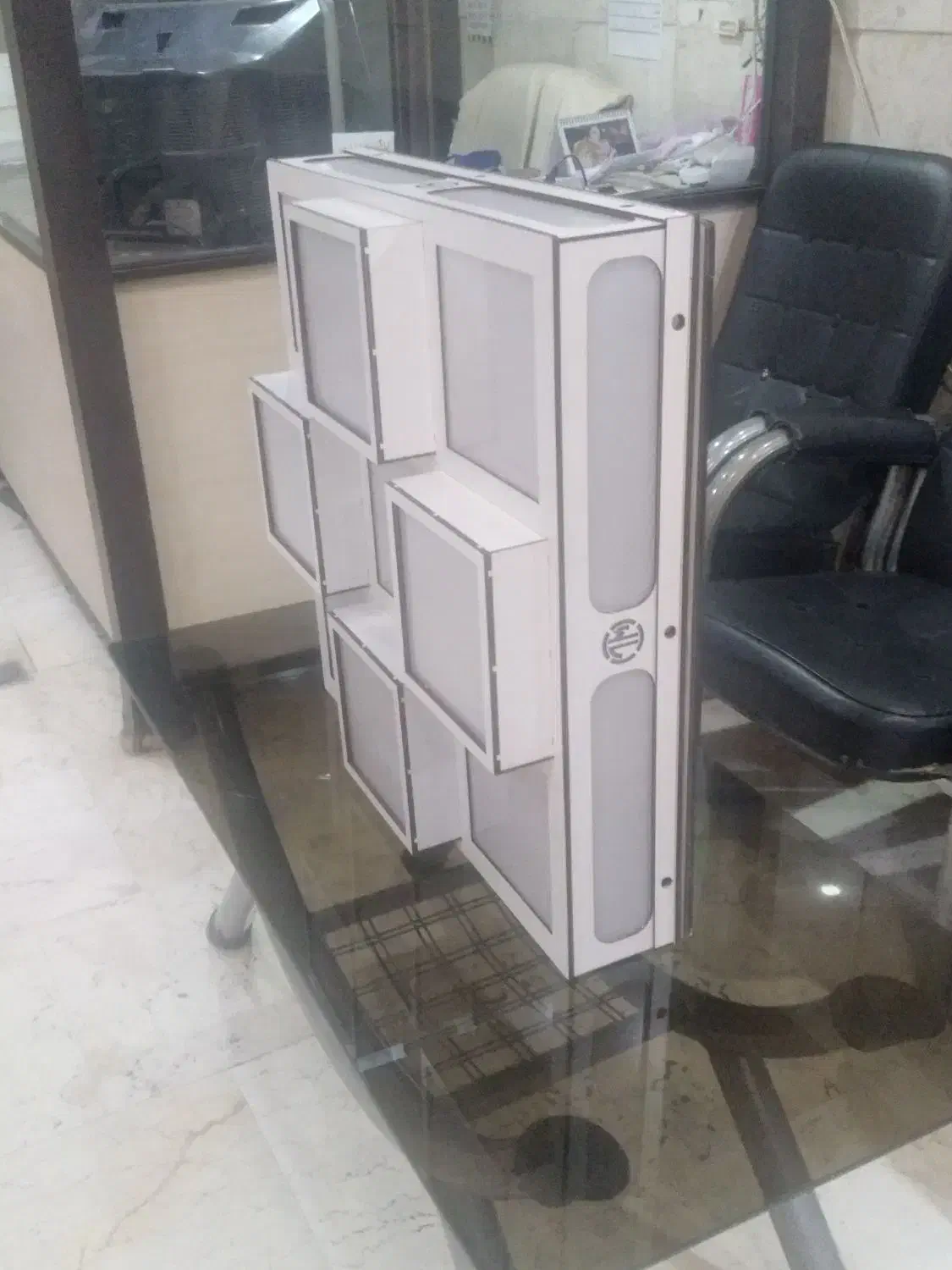 لوستر سقفی چوبی|لوستر و چراغ آویز|باقرشهر, |دیوار