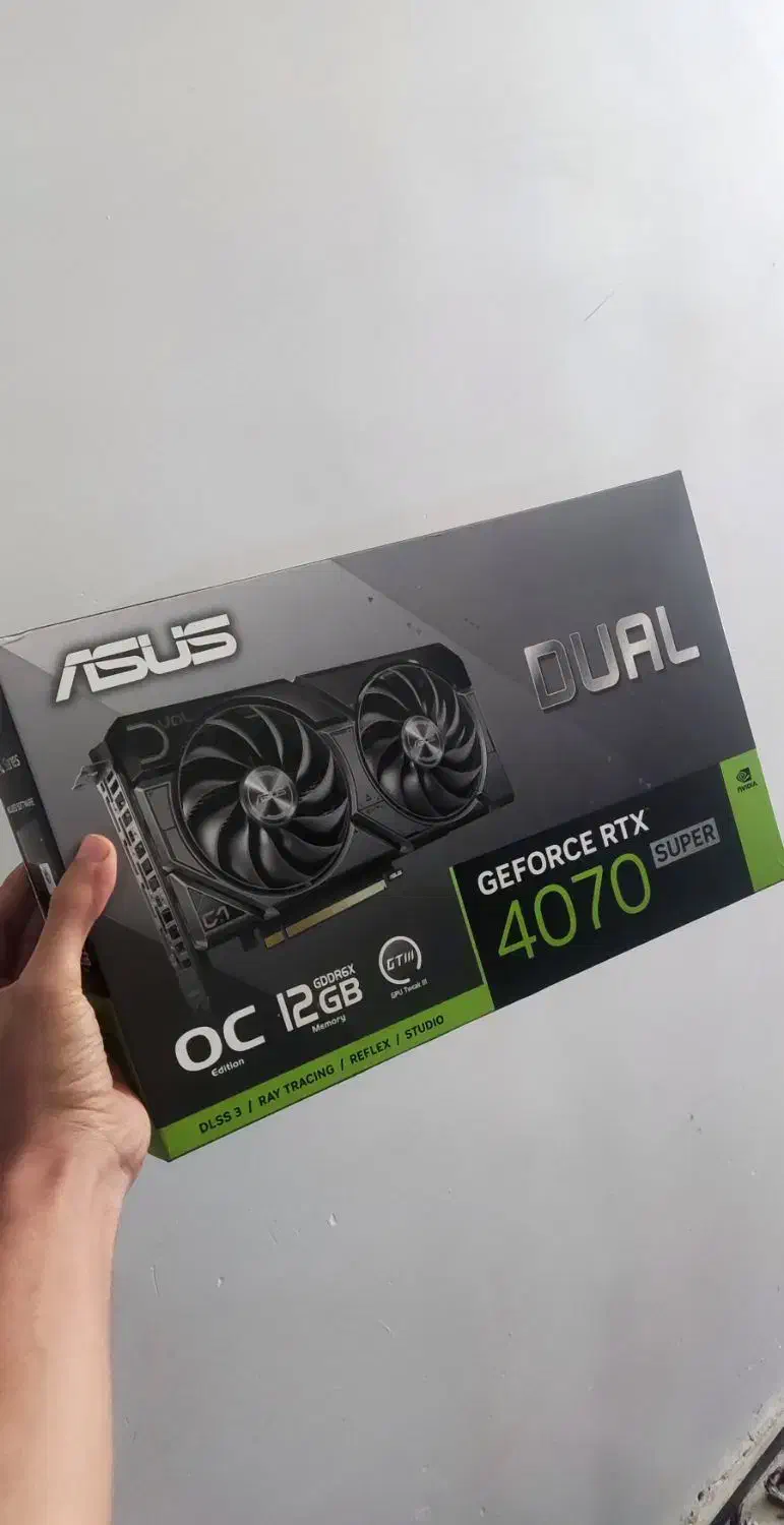 کارت گرافیک 4070 super|قطعات و لوازم جانبی رایانه|اهواز, فاز ۲ پادادشهر|دیوار