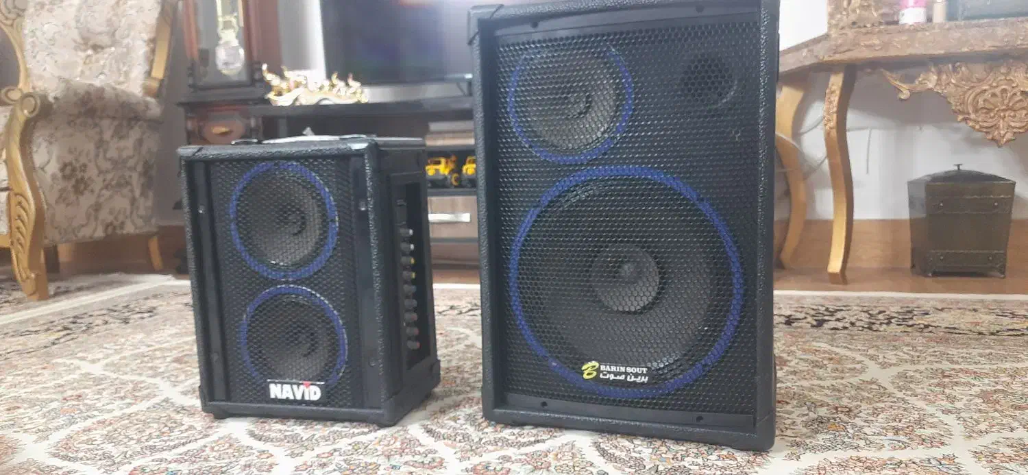 دو دستگاه اکو شارژی در حد نو و با کیفیت|پخشکننده همراه|گنبد کاووس, |دیوار