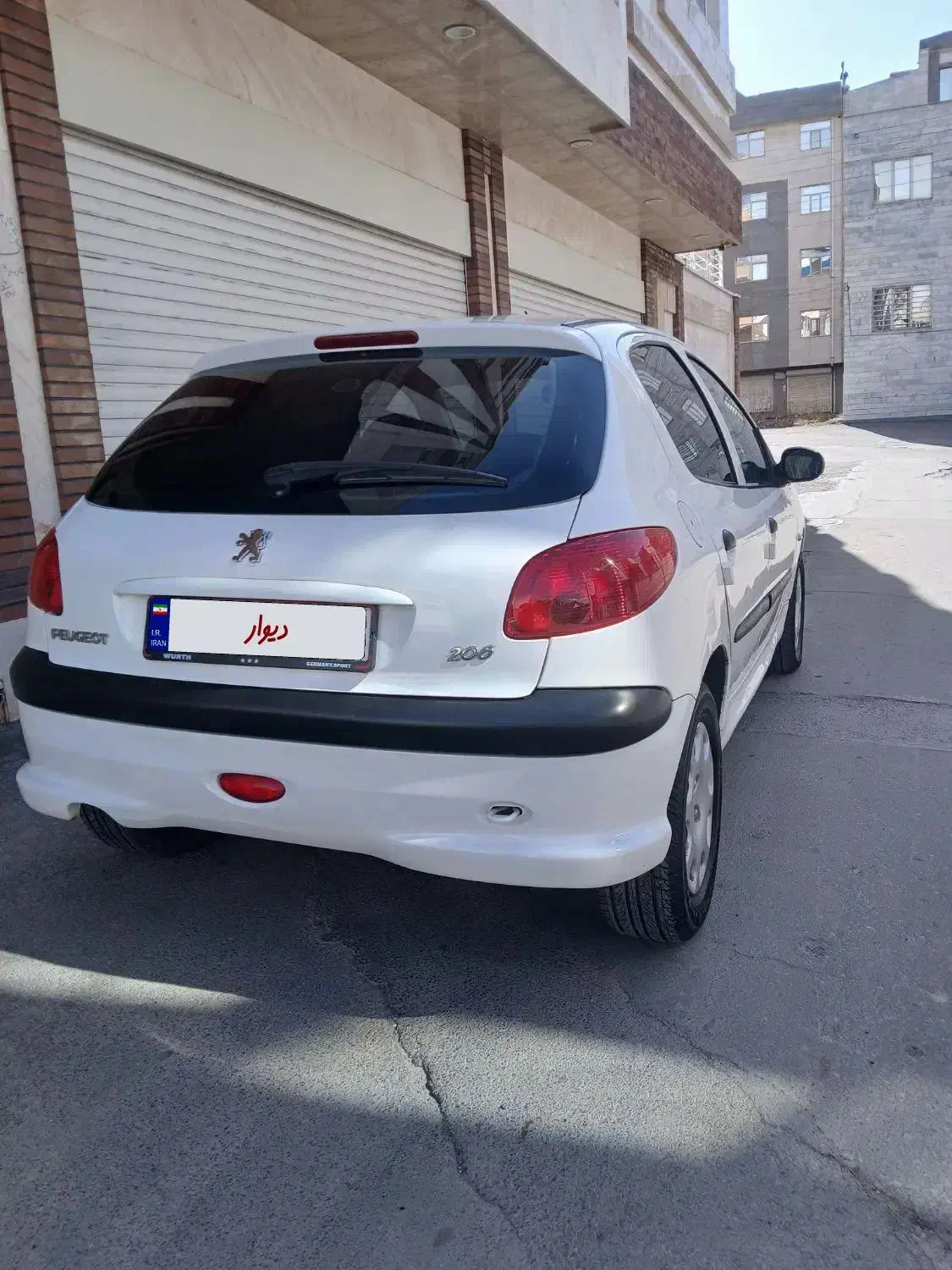 206تیپ۵|خودرو سواری و وانت|مراغه, |دیوار