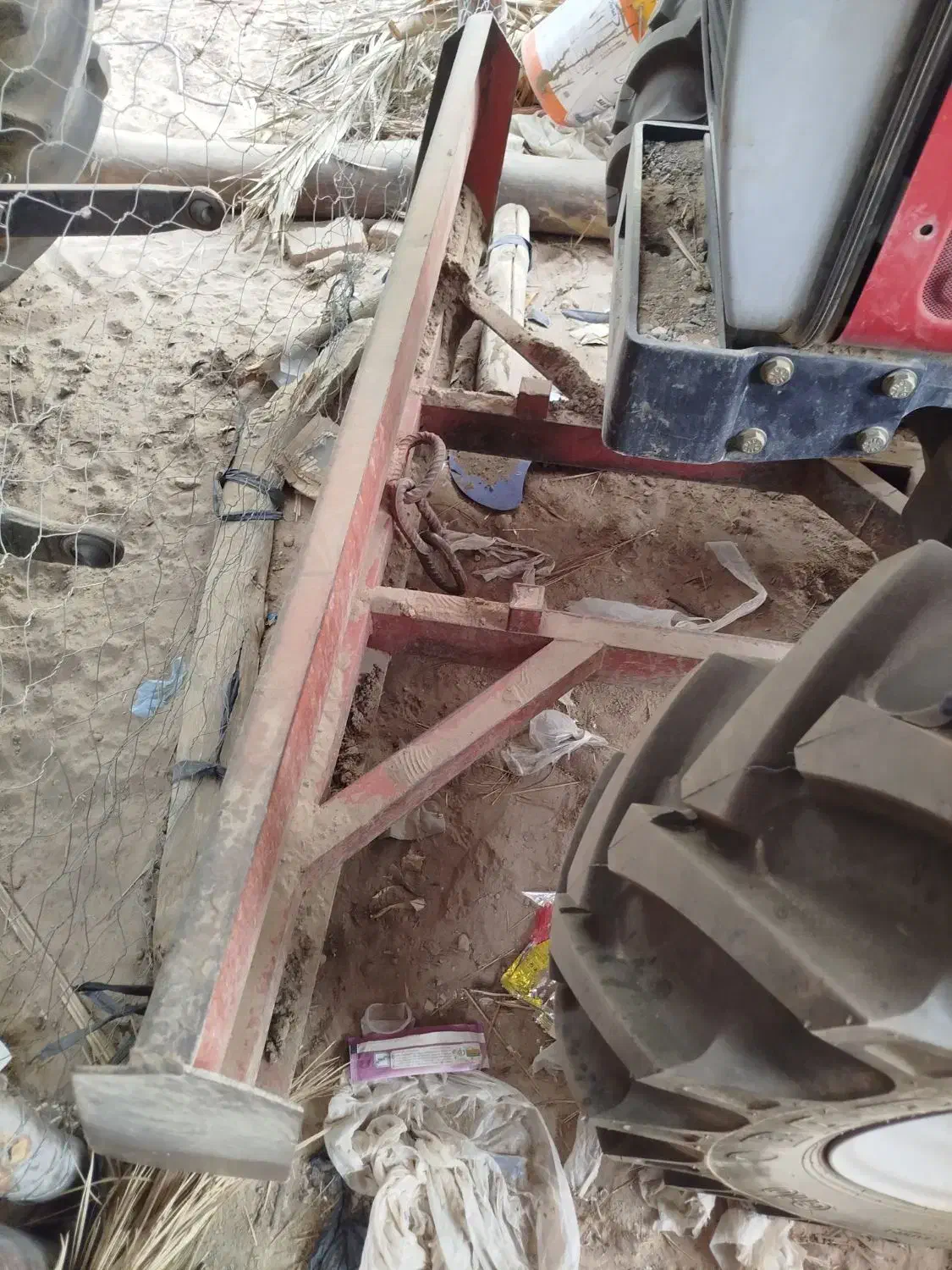 اکسل جلو تراکتور موجود هست تیغه جلو فروخته شد|ماشینآلات صنعتی|جلگه چاه هاشم, |دیوار