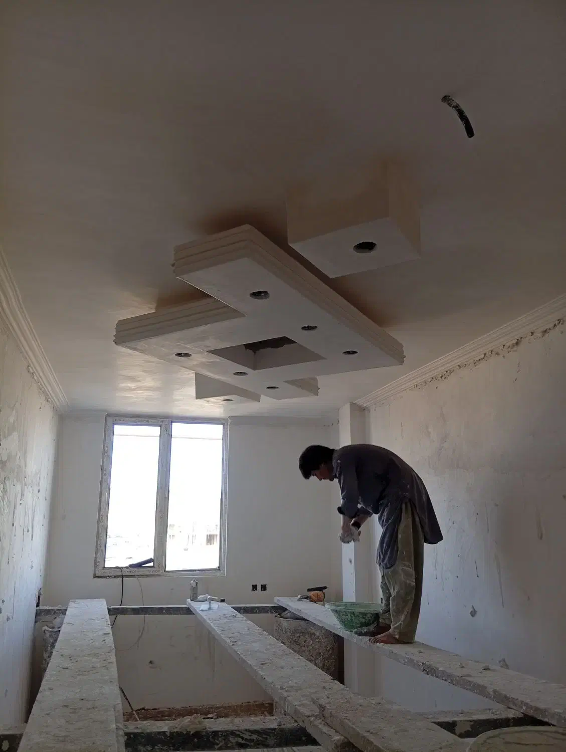 گچ کار عالی با کار ضمانت و قیمت مناسب|خدمات پیشه و مهارت|چابهار, |دیوار