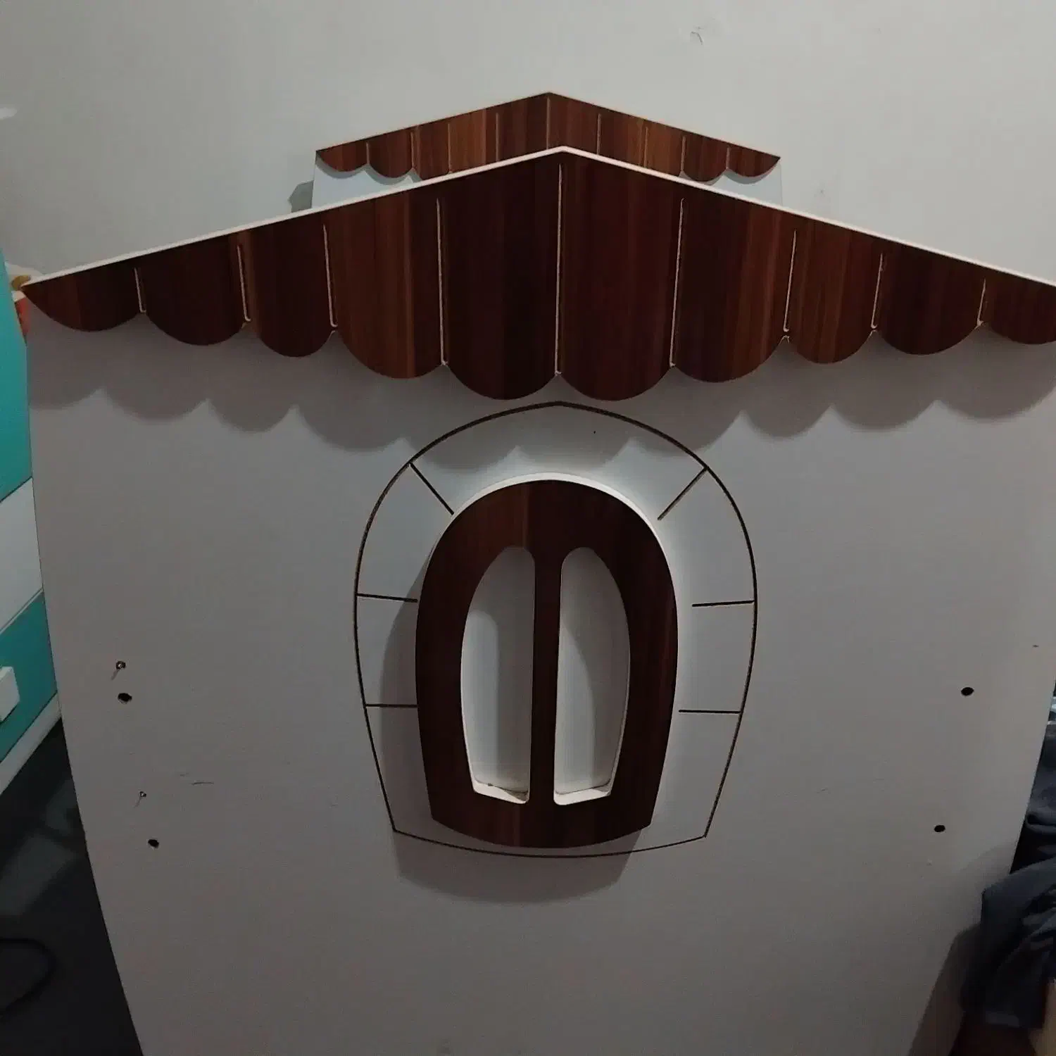 تخت خواب کودک با تشک طبی و روتختی ترک|تخت و صندلی بچه|آمل, |دیوار