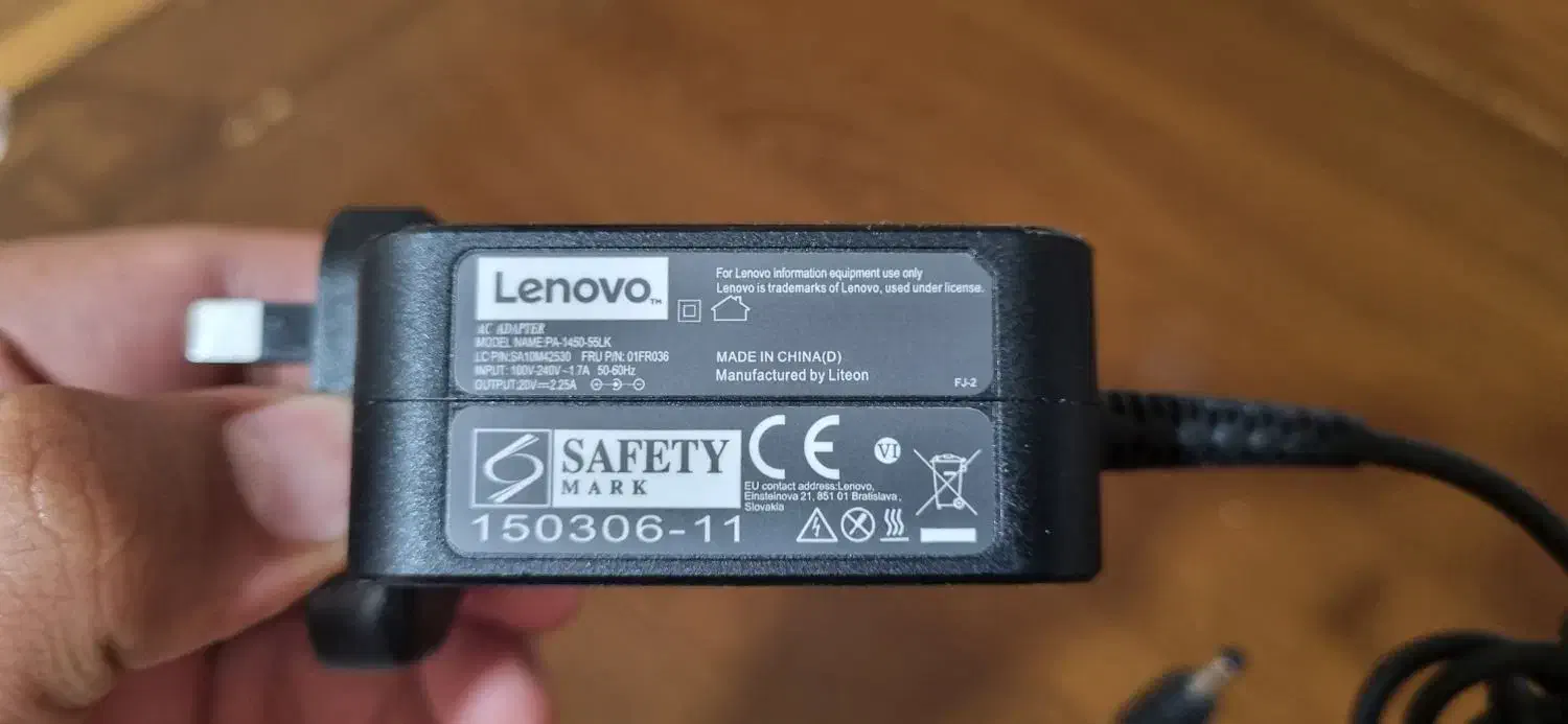 شارژر اصل لنوو   20v   2.2a|قطعات و لوازم جانبی رایانه|شهرکرد, |دیوار