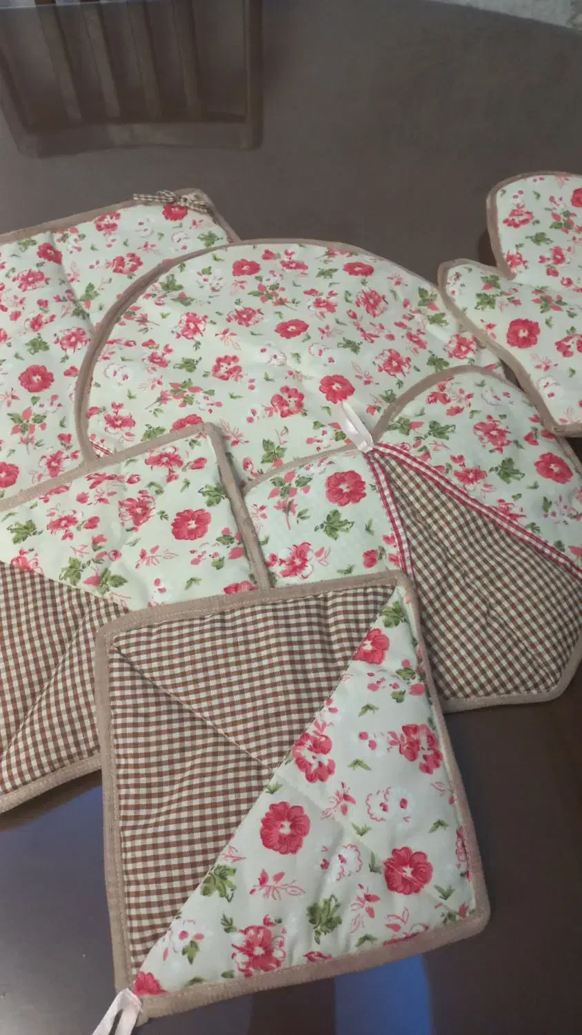 سرویس آشپزخانه در رنگها و مدلهای مختلف|سفره، حوله، دستمال آشپزخانه|تبریز, |دیوار