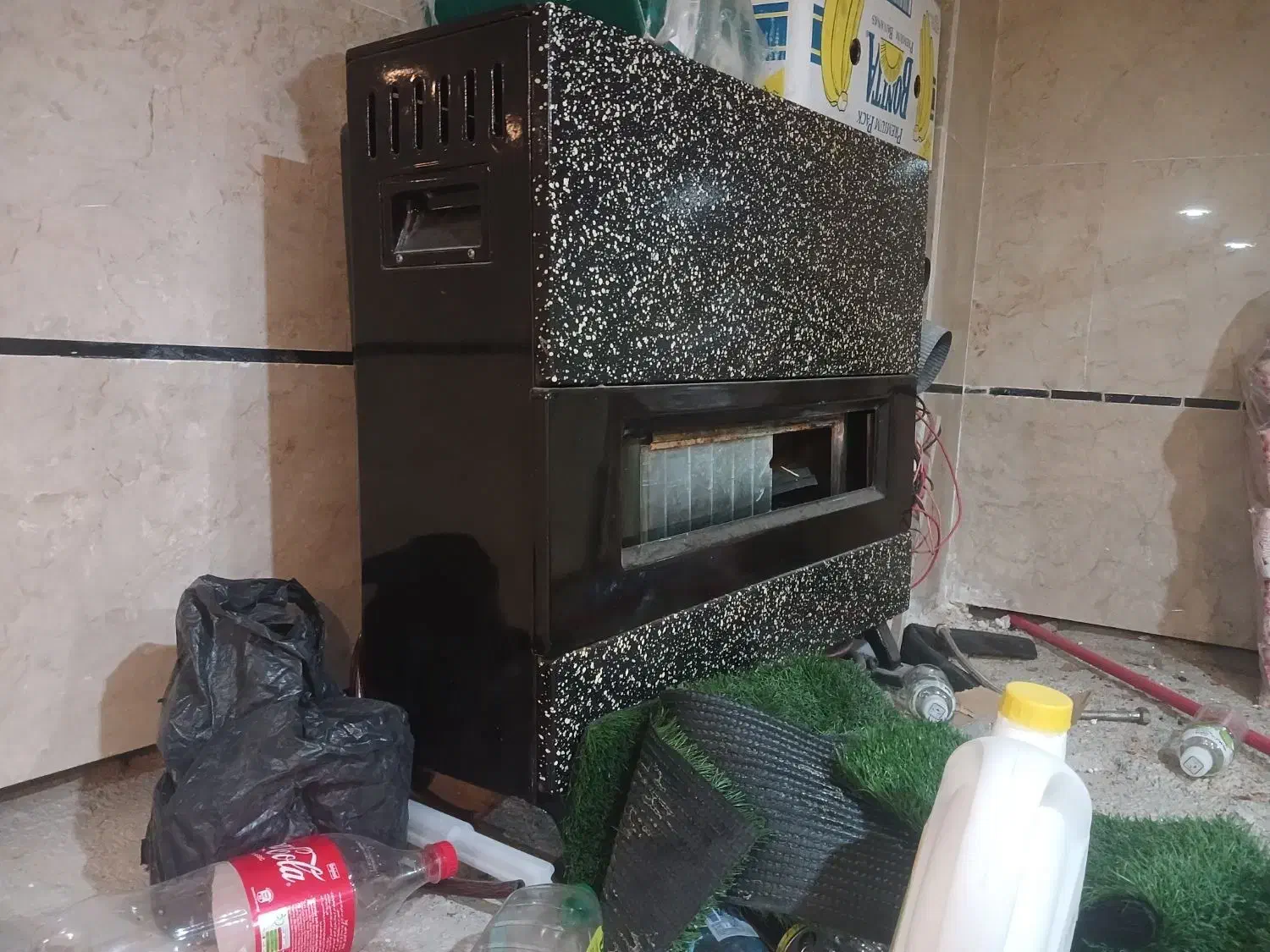 یک عدد بخاری و یک عدد گاز فر دار سالم|بخاری، هیتر، شومینه|گلپایگان, |دیوار