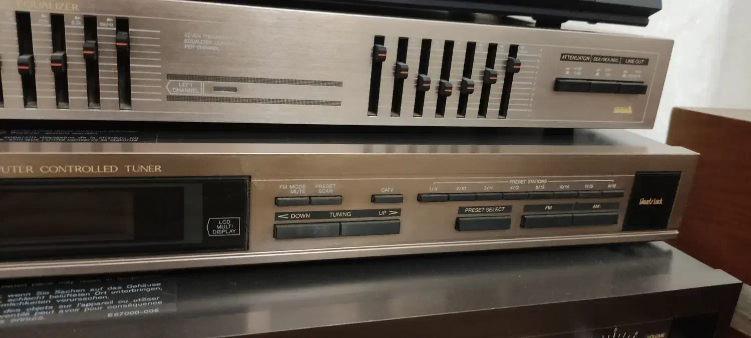 امپ و اکولایزر ست جی وی سی|سیستم صوتی خانگی|ملارد, |دیوار