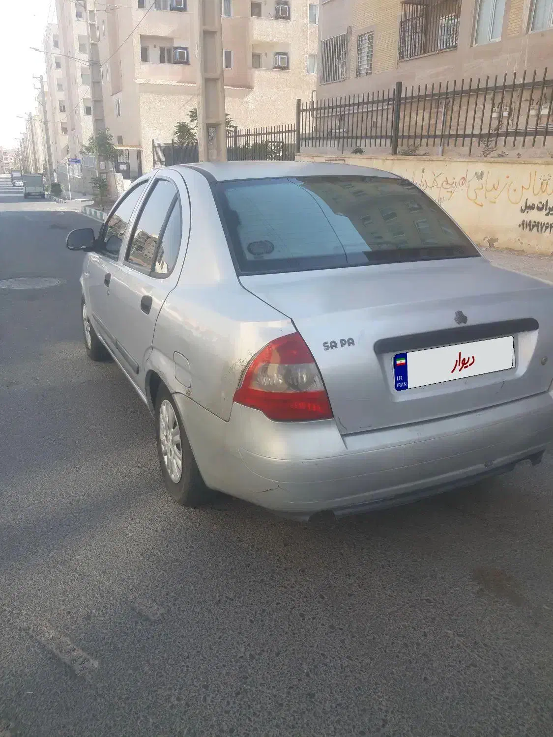 تیبا صندوقدار مدل ۹۴|خودرو سواری و وانت|باغستان, |دیوار