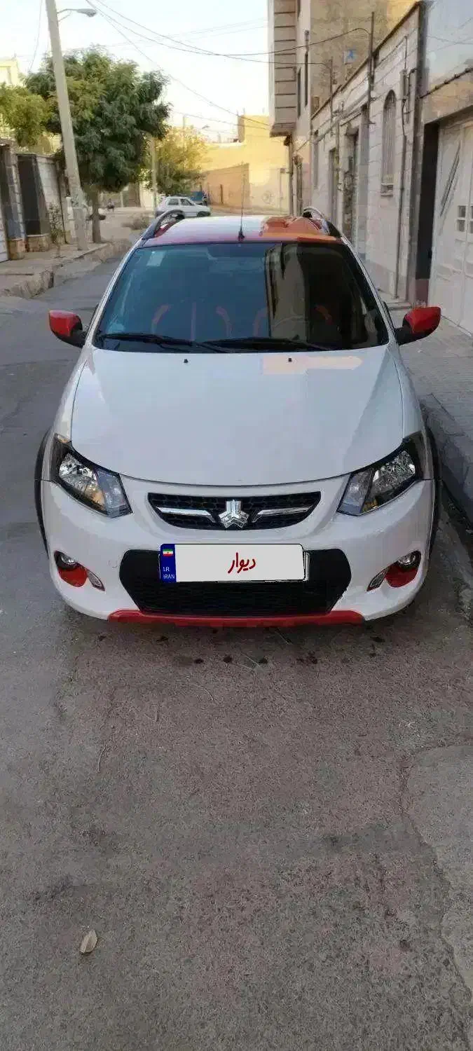 کوییکR مدل ۱۴۰۲  رنگ سفید قرمز خاص و بسیار تمیز|خودرو سواری و وانت|آبیک, |دیوار