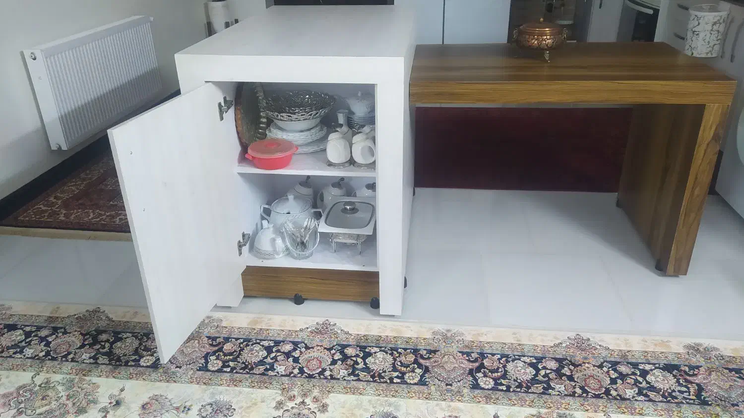 میز اوپن،جزیره،کابینت|میز و صندلی غذاخوری|اصفهان, جلالیه|دیوار