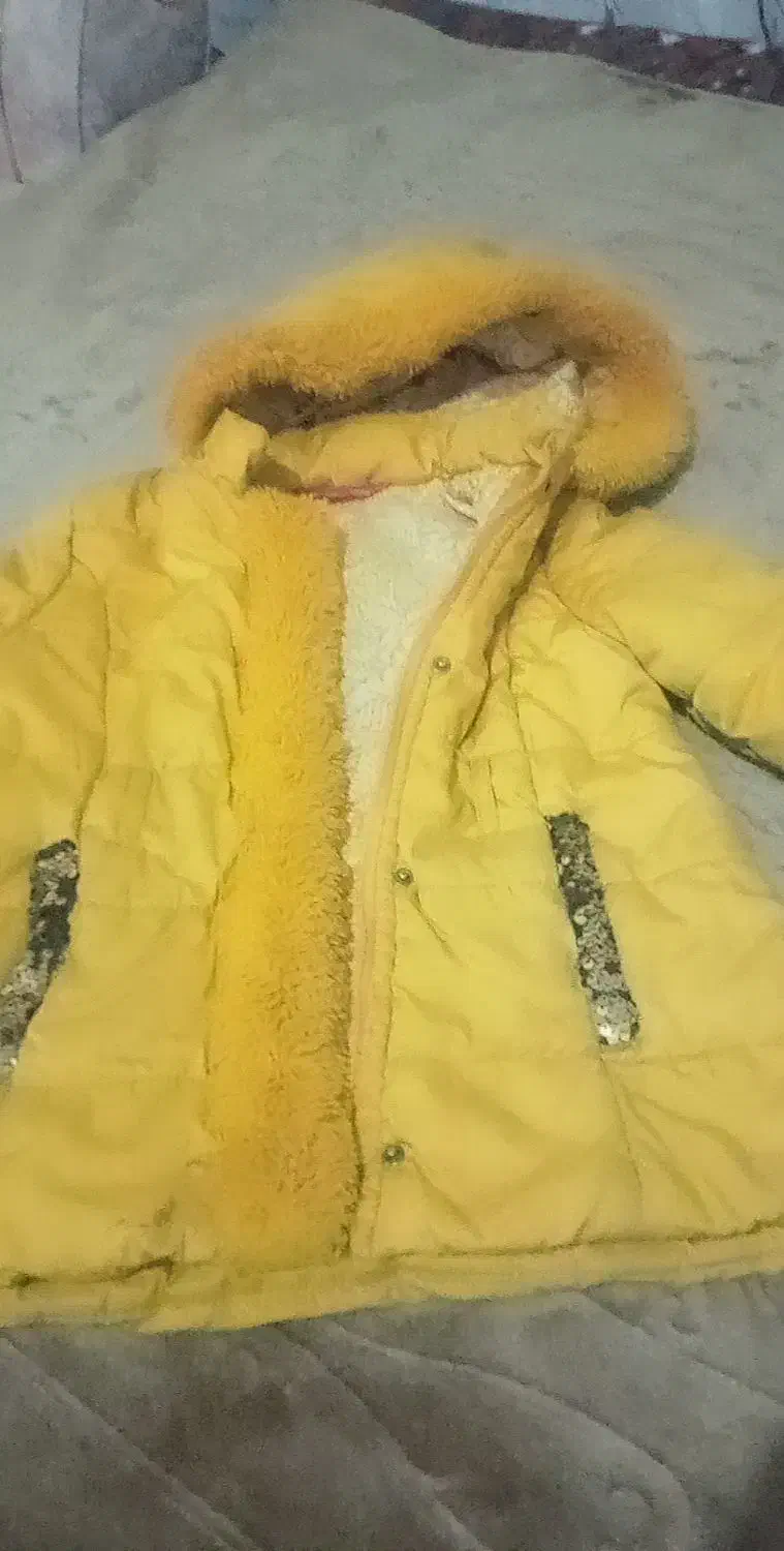 کاپشن دخترانه بچه گانه|کفش و لباس بچه|نقده, |دیوار