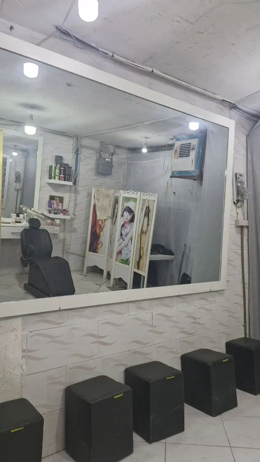 دکور سالن|آرایشگاه و سالن‌های زیبایی|مشهد, سیلو|دیوار