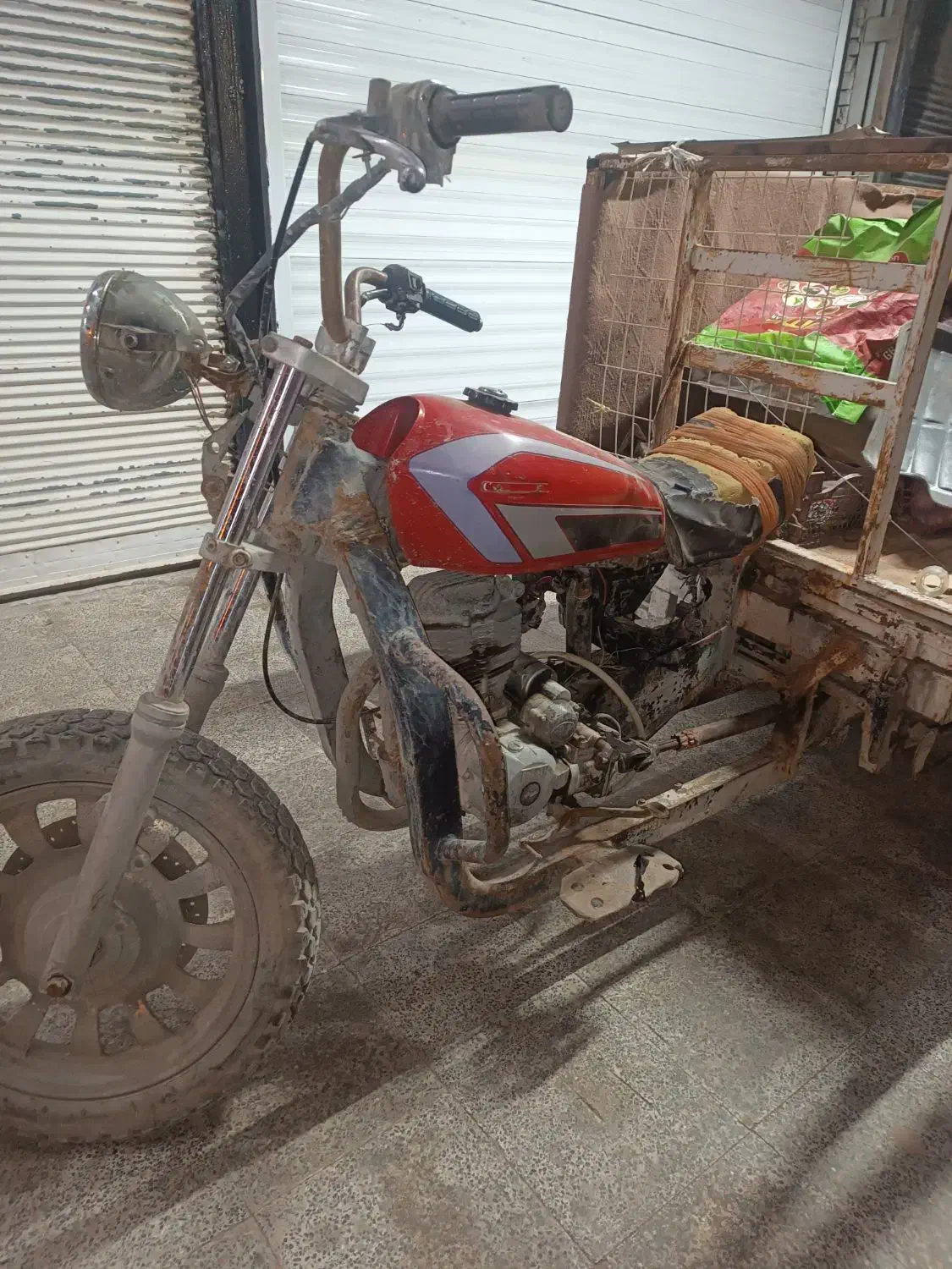 موتور 3چرخه  مدل87|موتورسیکلت|حمیدیه, |دیوار