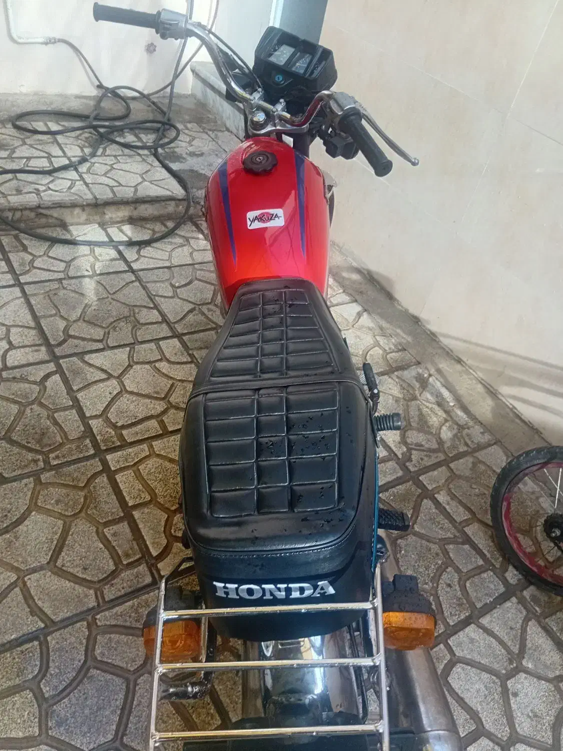 هوندا مزایده سالم|موتورسیکلت|هشتگرد, شهرک وحدت|دیوار