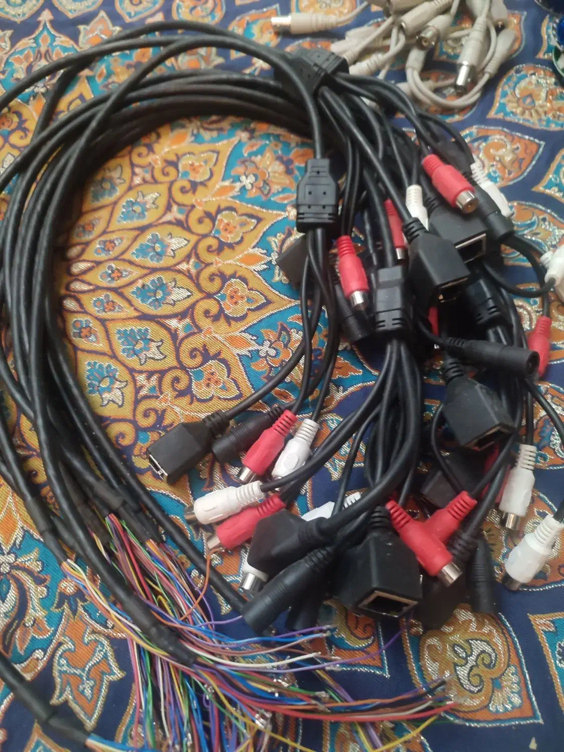 ال ای دی مادون قرمز دوربین مدار بسته و کابل lan|دوربین مداربسته|کرج, برغان|دیوار