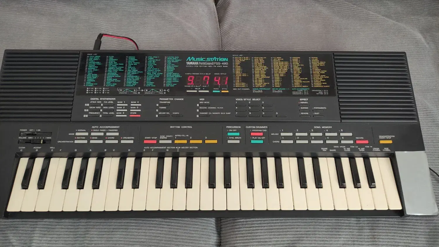 ارگ YAMAHA مدل PSS480|پیانو، کیبورد، آکاردئون|هشتگرد, شهرک آپادانا|دیوار