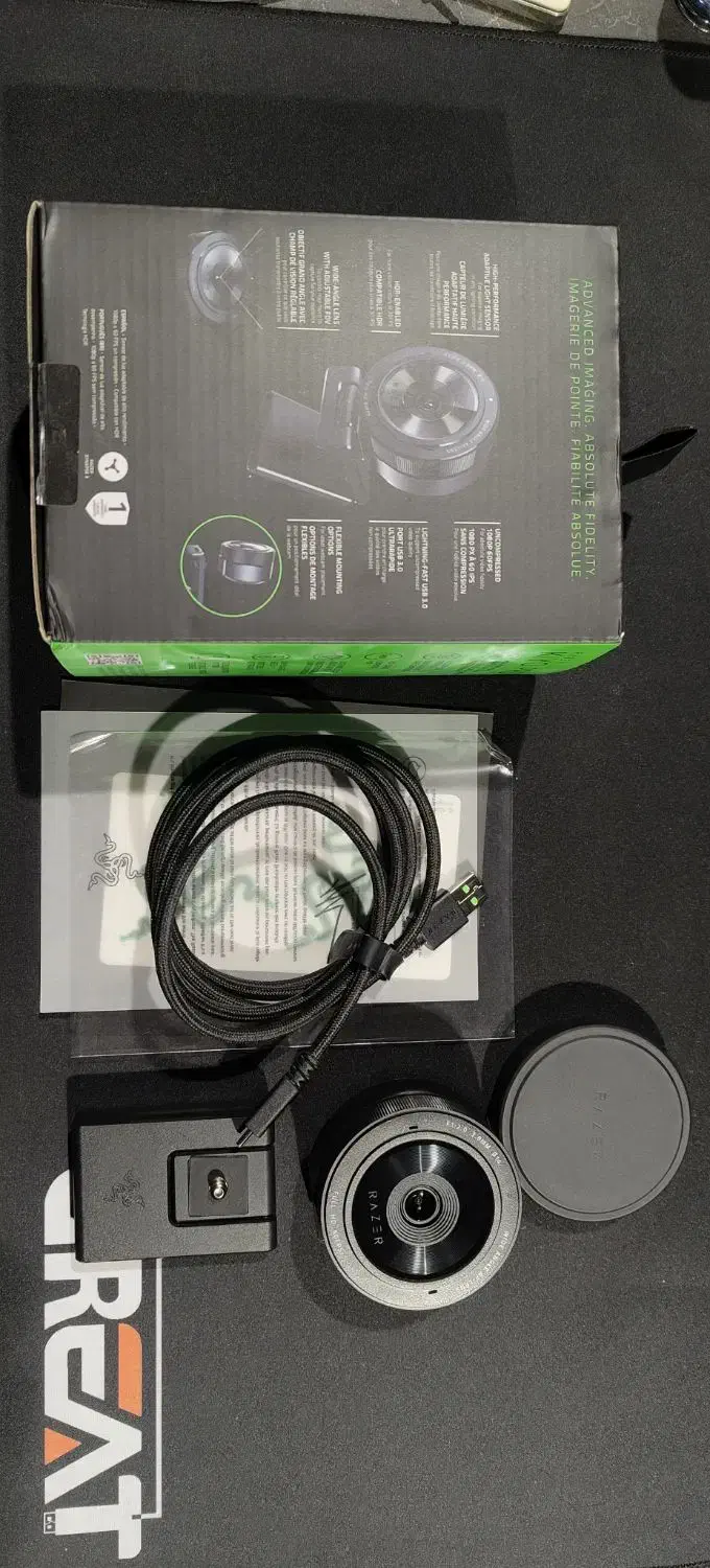 وب کم razer kiyo pro ( webcam )|قطعات و لوازم جانبی رایانه|قم, بنیاد|دیوار