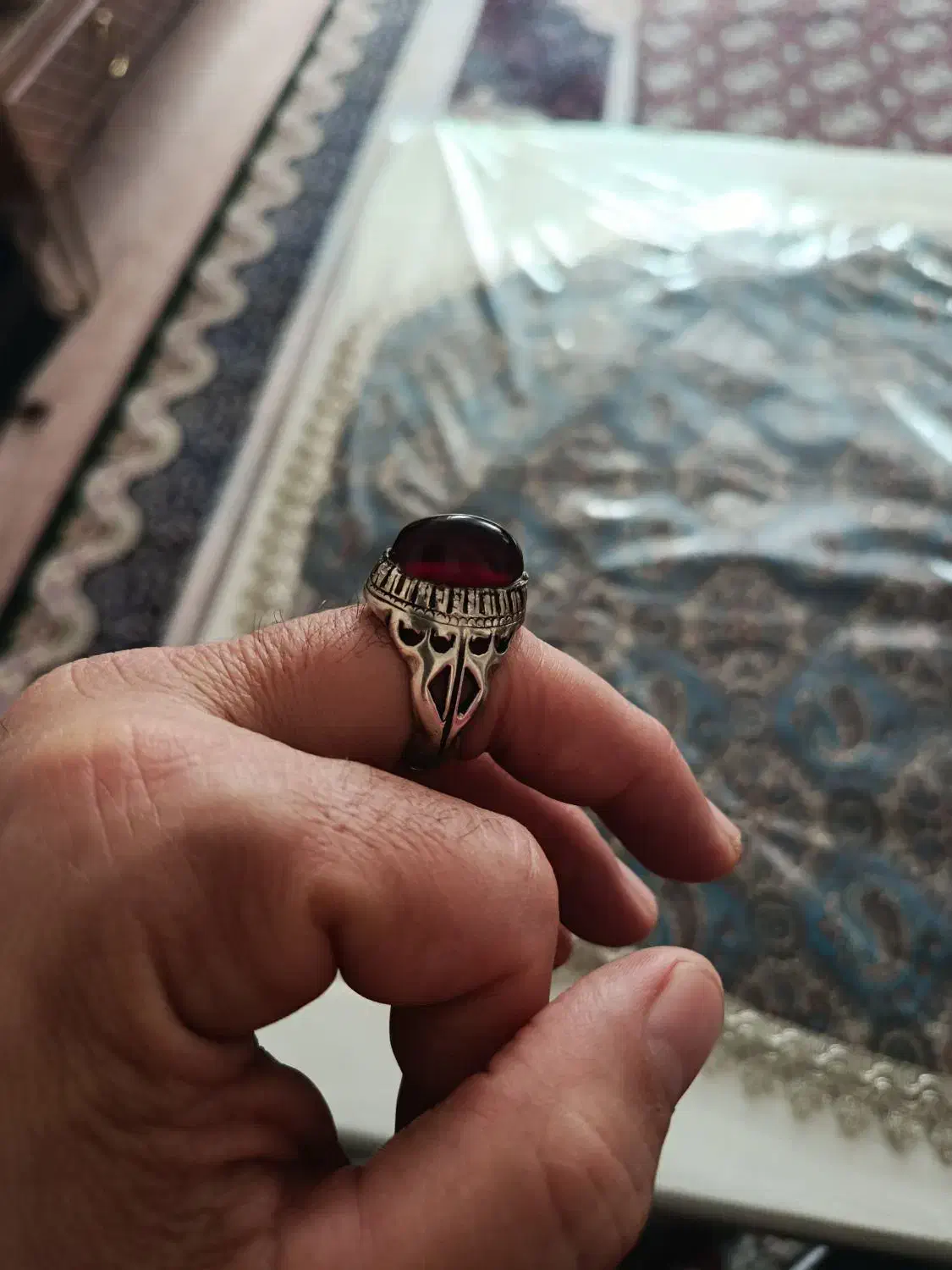 انگشتر نقره|جواهرات|اردبیل, |دیوار