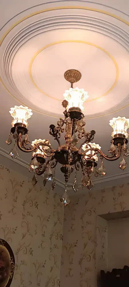 لوستر آنتیک|لوستر و چراغ آویز|قزوین, |دیوار