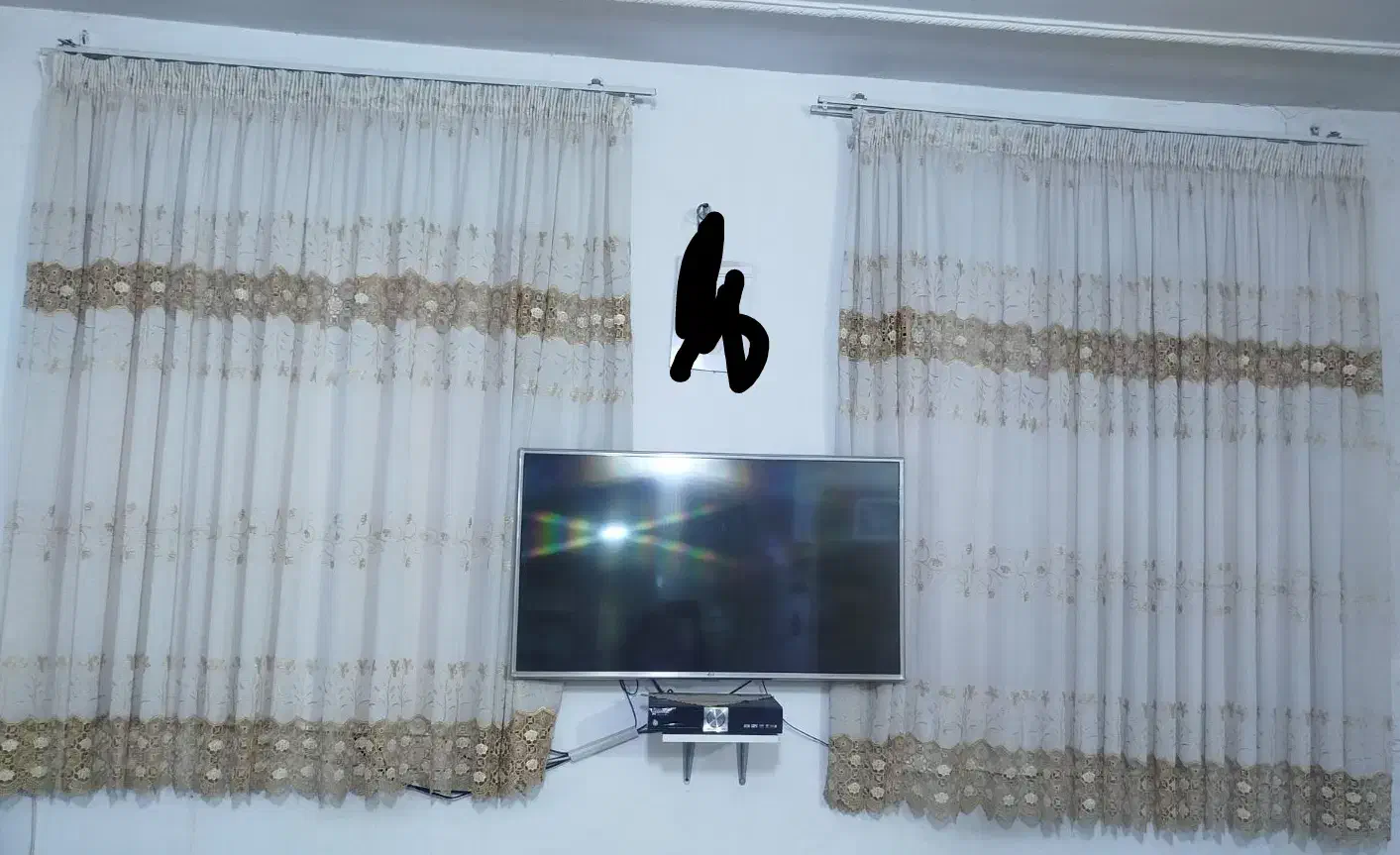 سه عددپرده درحدنو|پرده، رانر، رومیزی|سنندج, |دیوار