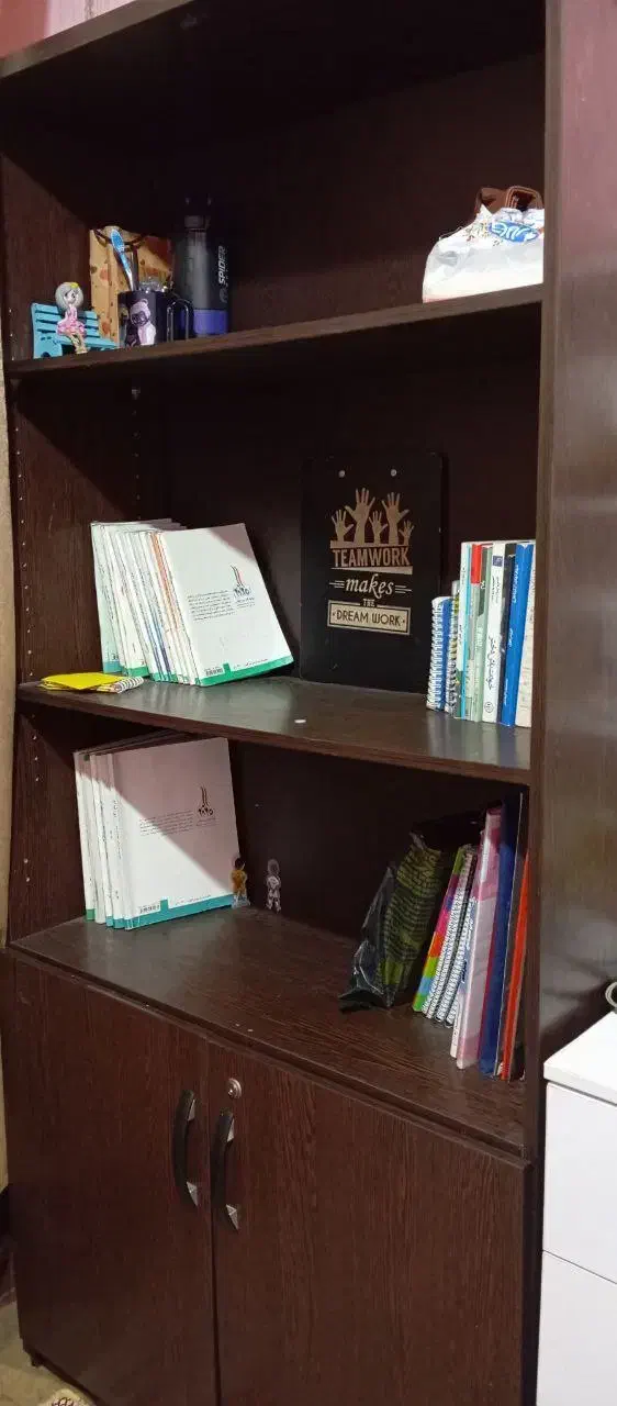 کتابخانه و جاکفشی|جاکفشی، کمد، دراور|اهواز, منبع اب|دیوار