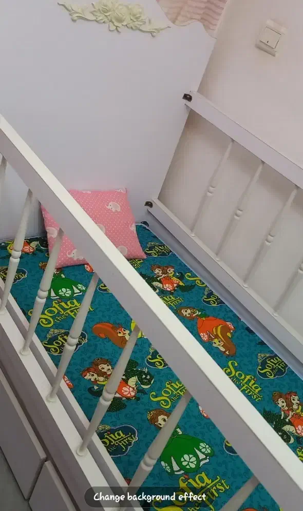 تخت کودک تا ۷ سال سالم با تشک|تخت و صندلی بچه|رشت, دیانتی|دیوار