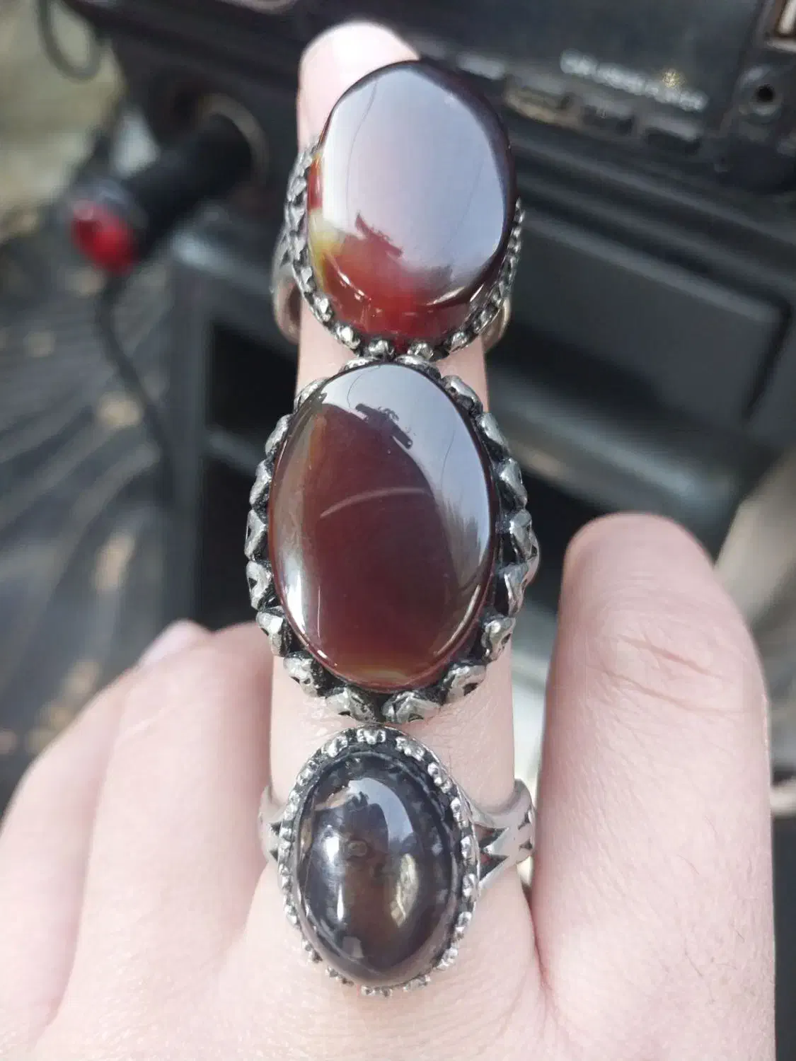 سه عدد انگشتر|جواهرات|گلبهار, شهر جدید گلبهار|دیوار