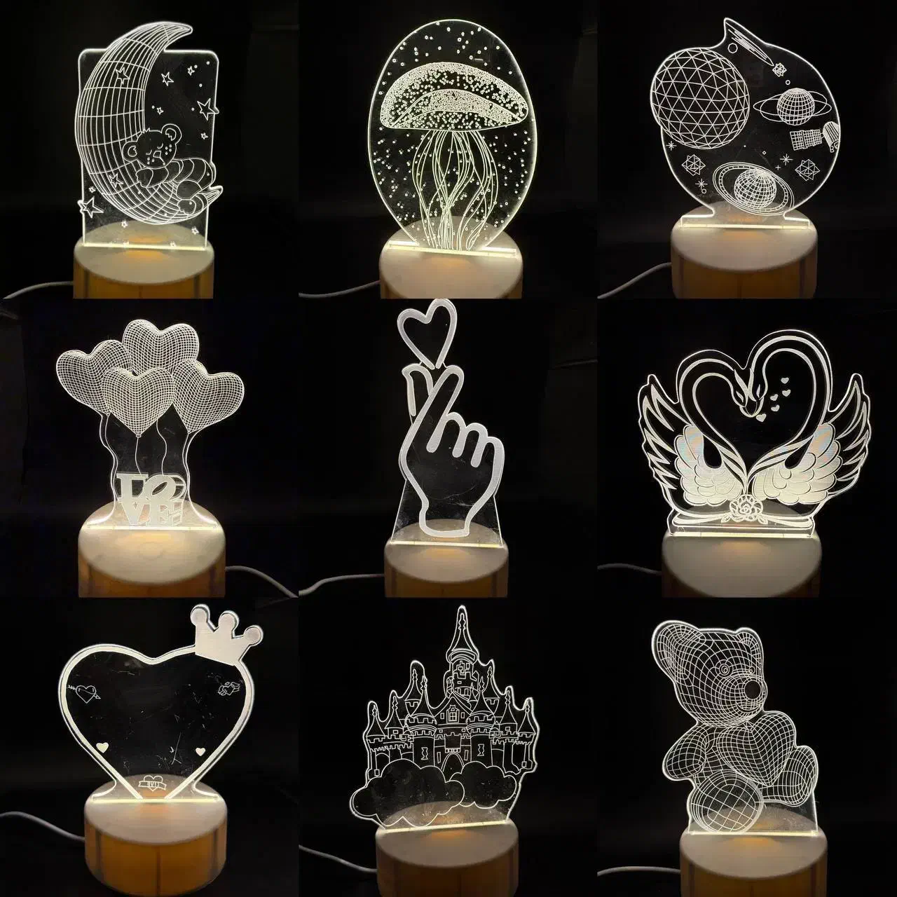 شب خواب رومیزی مناسب هدیه|چراغ خواب و آباژور|اردبیل, |دیوار