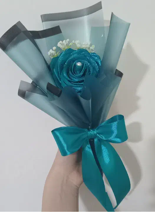 گل های روبانی دست ساز با تخفیف ۲۰ روزه|گل مصنوعی|مرند, |دیوار