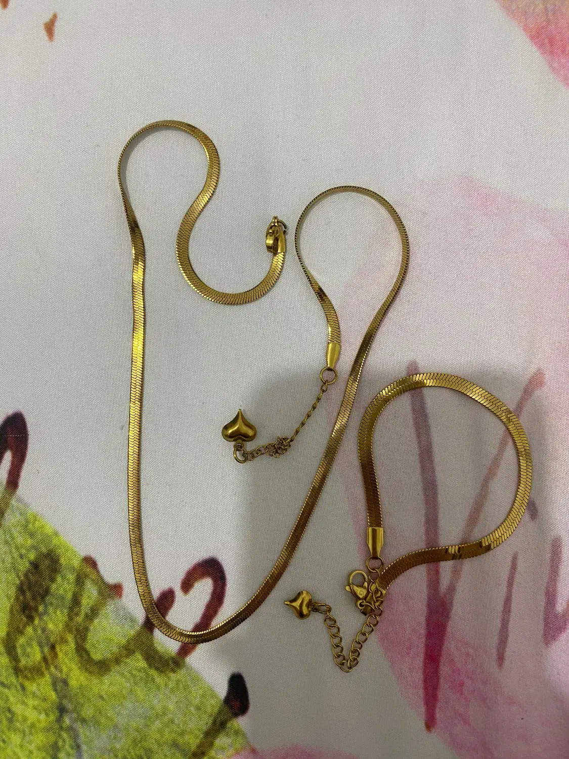 ست گردنبند و دستبند ماری|بدلیجات|گرگان, |دیوار