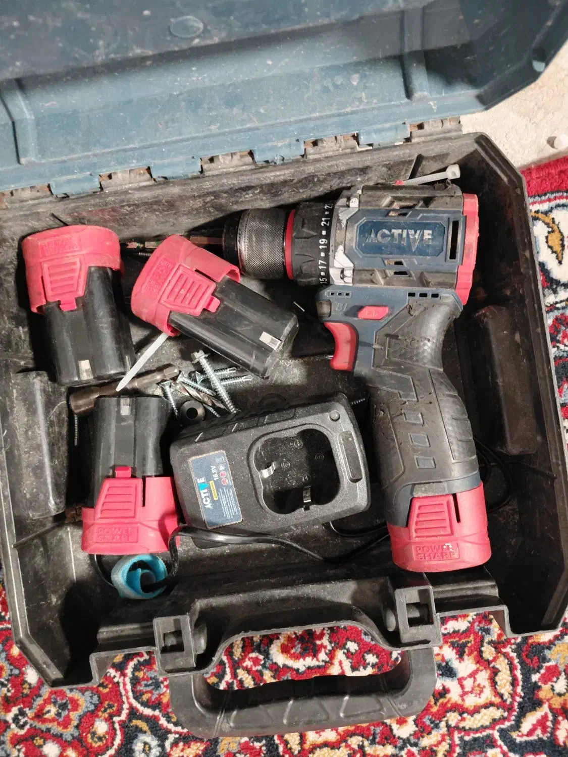 دلرشارژی اکتیو و اروا سه عدد|ابزارآلات|شهریار, شهرک بهاران (ویره)|دیوار