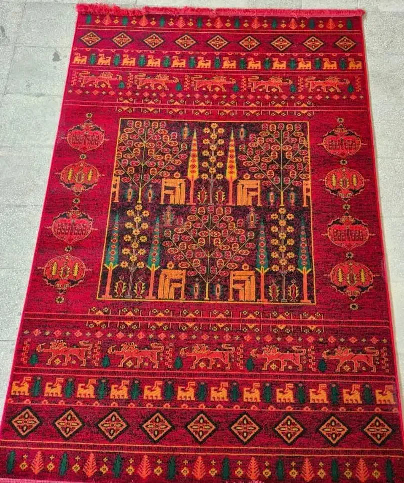 فرش|فرش|بوئین زهرا, |دیوار