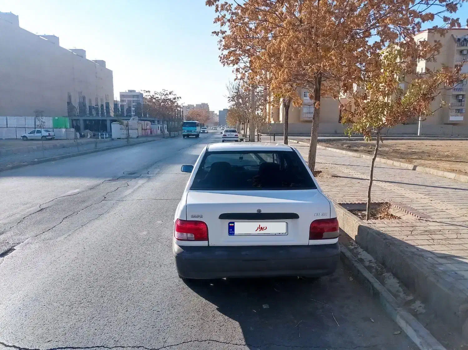 پراید مدل ۹۰ بی رنگ|خودرو سواری و وانت|همدان, |دیوار