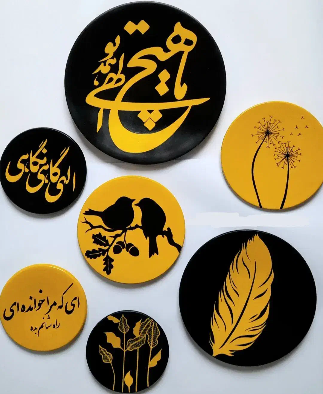 سفارش دیوارکوب سفالی|صنایع دستی و سایر لوازم تزئینی|ماکو, |دیوار