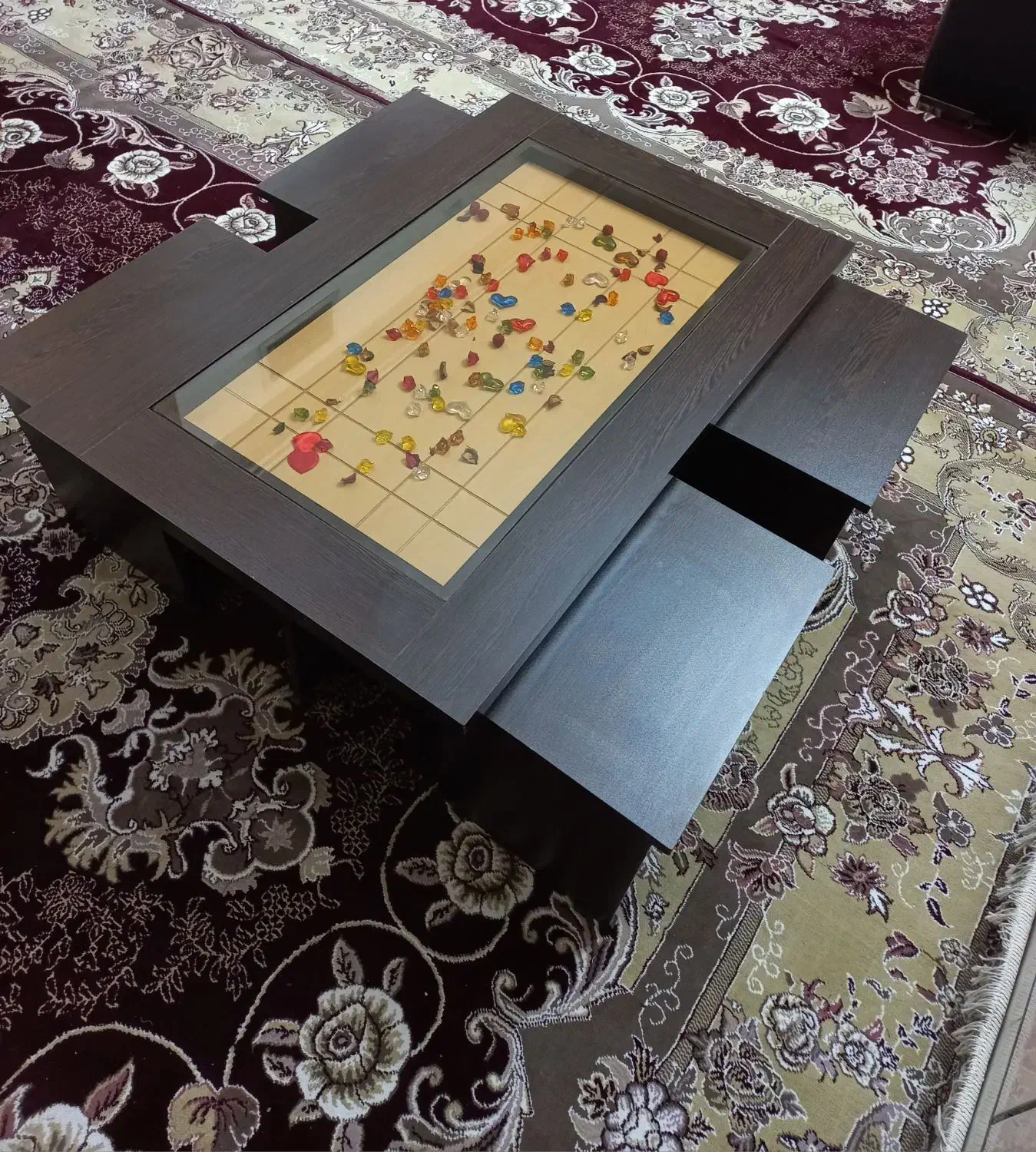 میز و گل میز MDF ویترین دار درحدنو آکبند|مبلمان خانگی و میز عسلی|شیراز, شهرک مطهری|دیوار