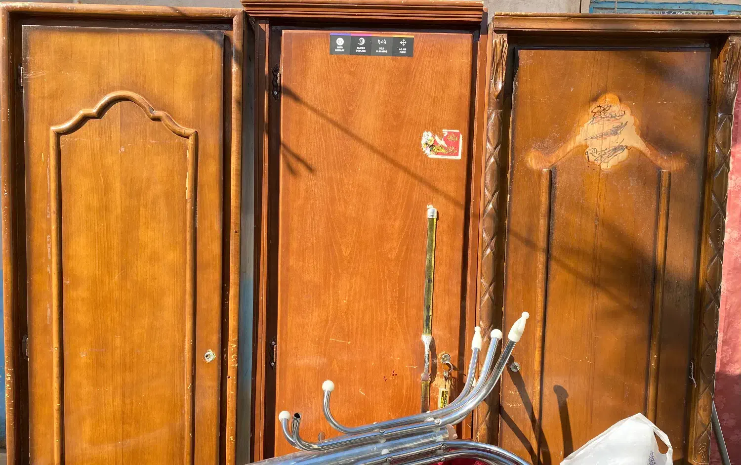 سه عدد کمد قدیمی تمیز|جاکفشی، کمد، دراور|بندر امام خمینی, |دیوار