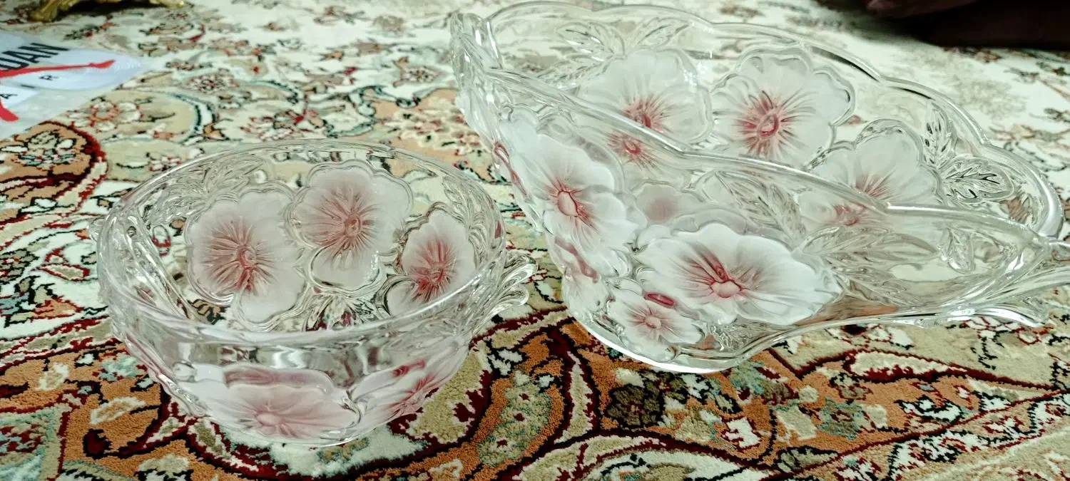 میوه‌خوری و شکلات‌خوری کریستال آلمان|ظروف سرو و پذیرایی|محمدشهر, محمدشهر|دیوار