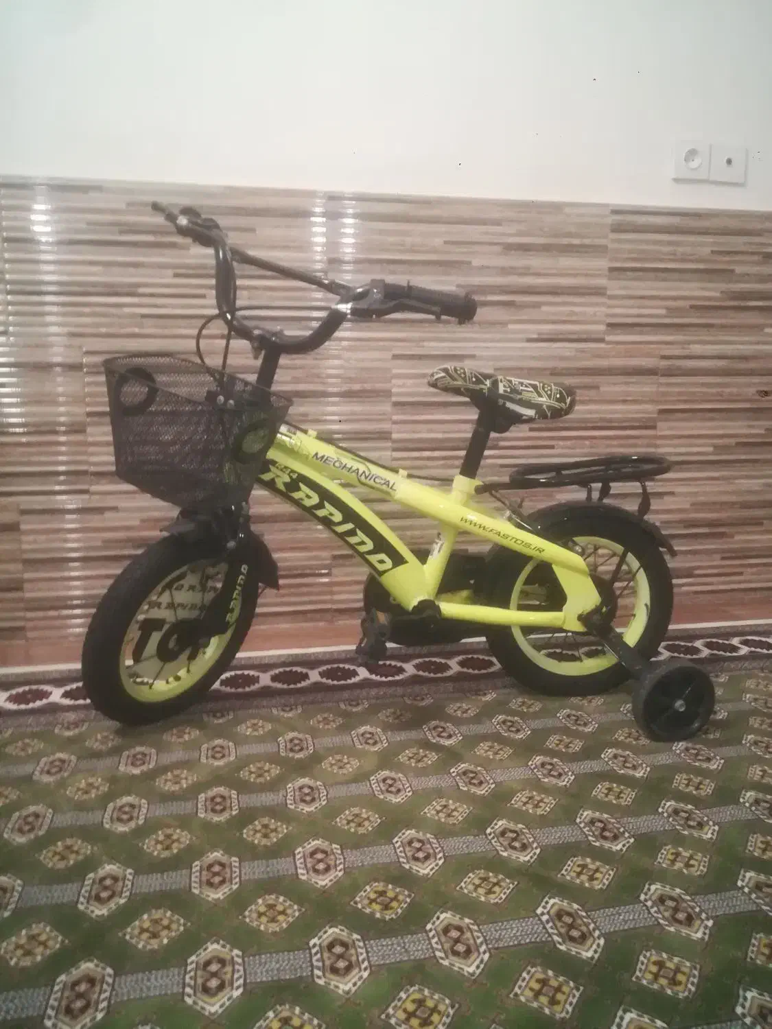 دوچرخه ۱۶ بچه گانه درحد نو با بدنه محکم|دوچرخه، اسکیت، اسکوتر|گنبد کاووس, |دیوار