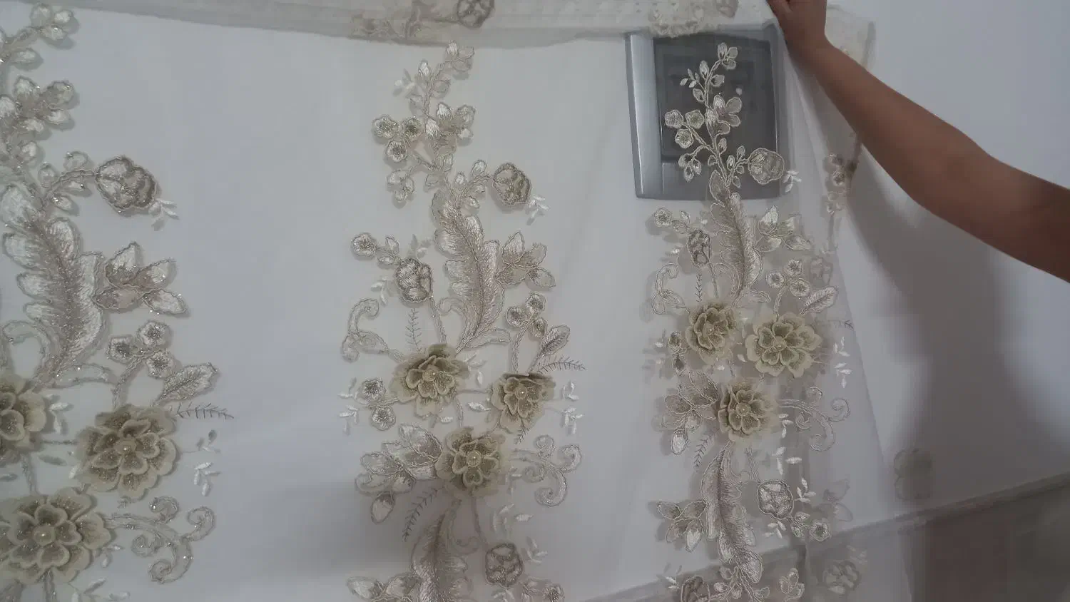 پرده سالم ونو|پرده، رانر، رومیزی|قم, هنرستان|دیوار