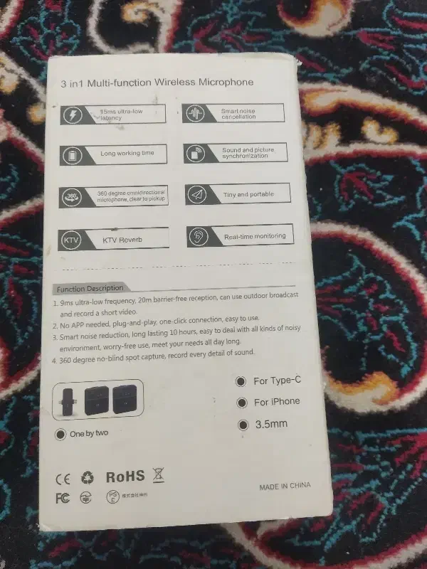 میکروفن بیسیم|صوتی و تصویری|زاهدان, |دیوار