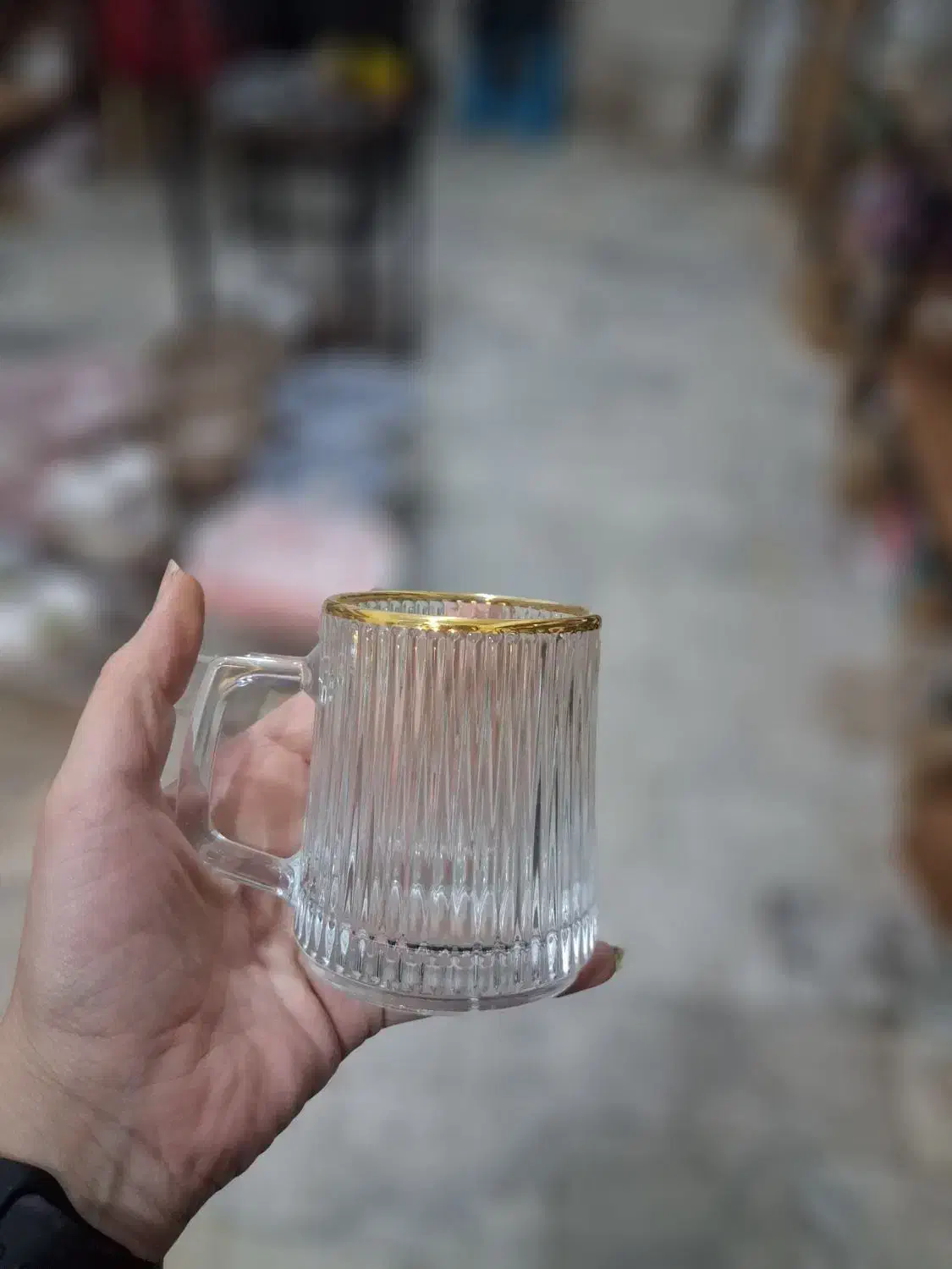 لیوان لب طلا کلارا|ظروف سرو و پذیرایی|تاکستان, |دیوار