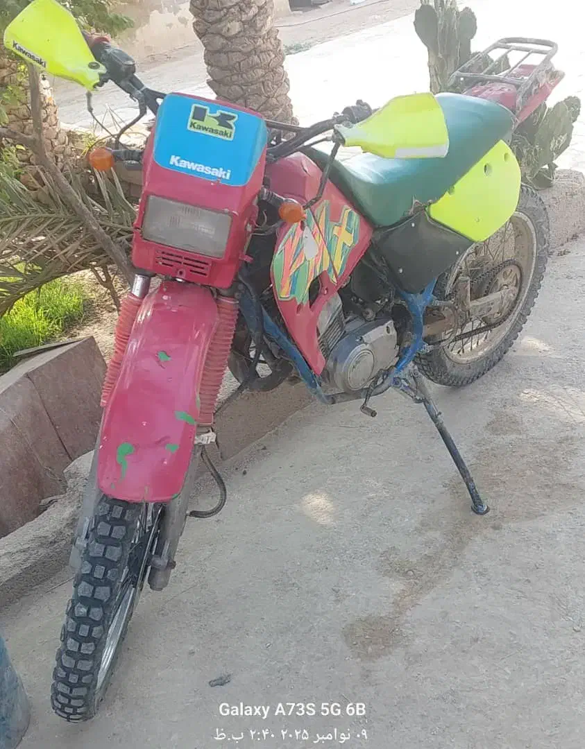 موتور تریل کاوازکی|موتورسیکلت|رامشیر, |دیوار