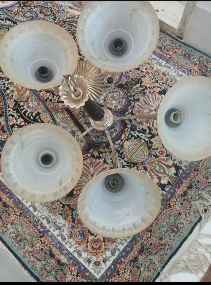 لوستر|لوستر و چراغ آویز|نیشابور, جمهوری|دیوار