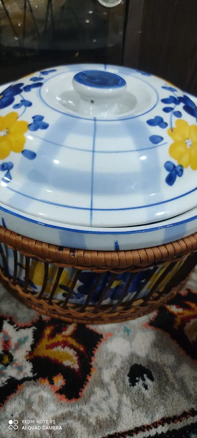 ظروف گل پنبه ای|ظروف سرو و پذیرایی|سنگر, |دیوار