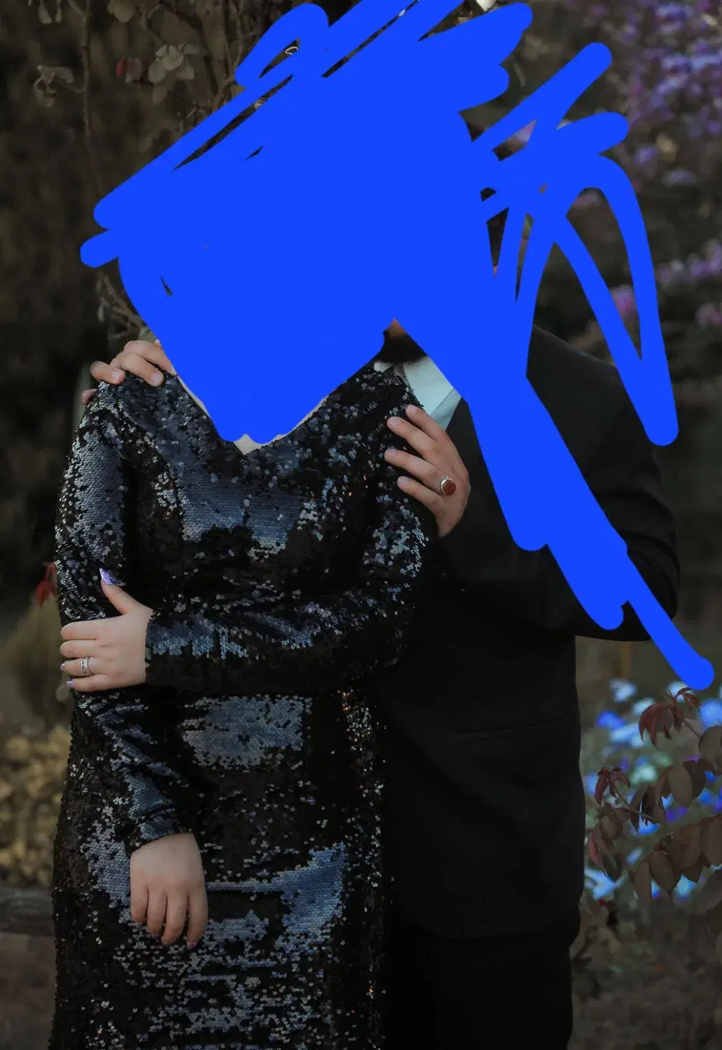 پیراهن مجلسی دنباله دار|لباس|ساری, |دیوار