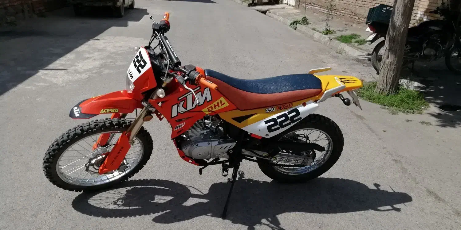 روان ۲۰۰ پیشروگلد ۲۰۰ تریل کراس KTM|موتورسیکلت|تسوج, |دیوار