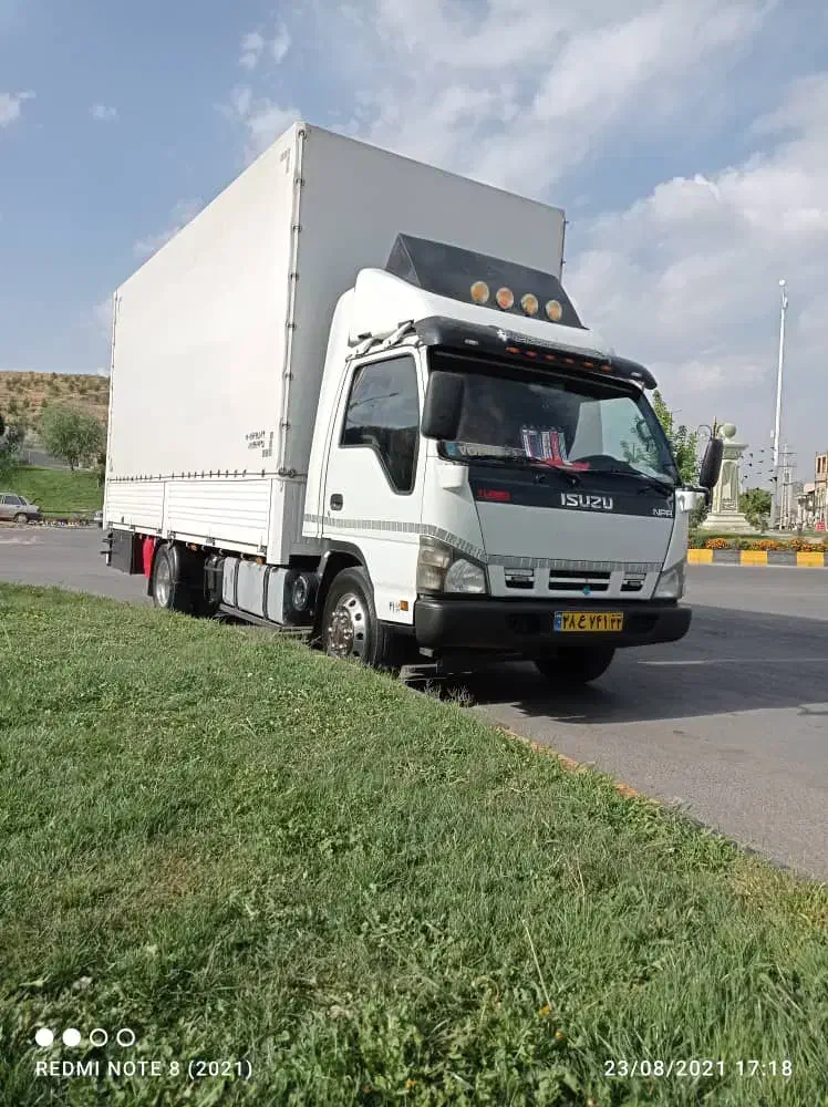 حمل ونقل بار اتوبار کیان خاور مسقف|خدمات حمل و نقل|دورود, |دیوار