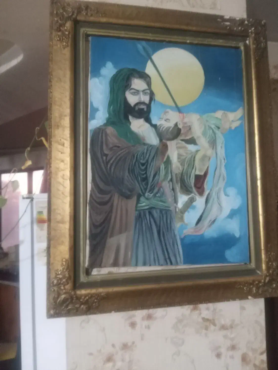 تابلوی امام حسین|تابلو، نقاشی، عکس|محمدشهر, محمدشهر|دیوار