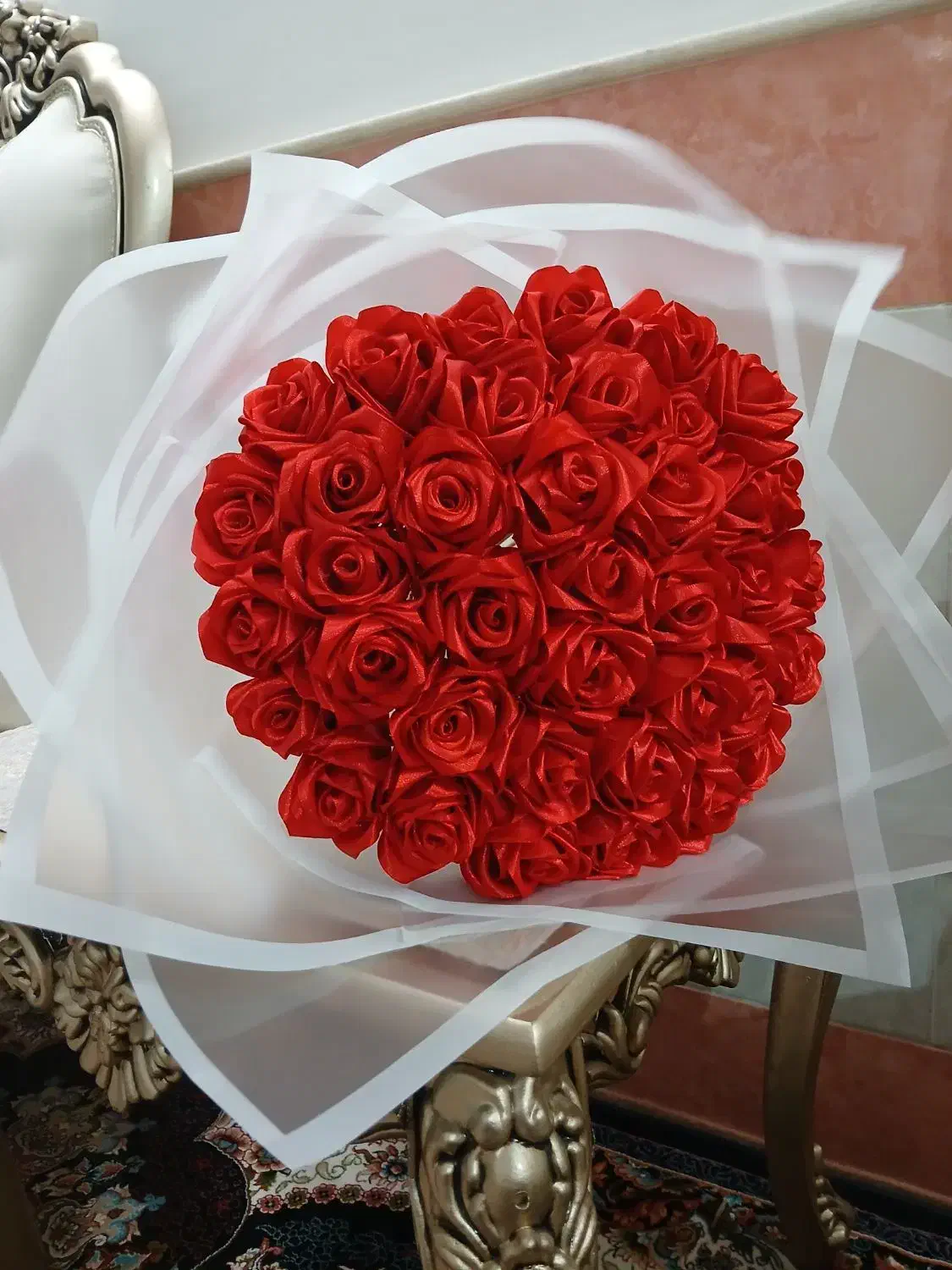 دسته گل ربانی|گل مصنوعی|قم, نیروگاه|دیوار