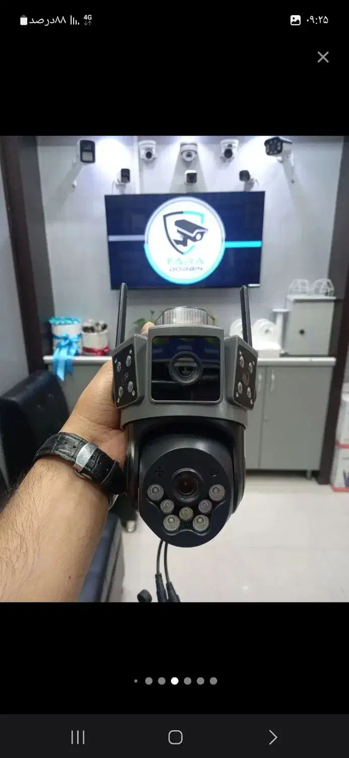 دوربین بیسیم/خورشیدی/مخفی/برقی/ثبت وقایع|دوربین مداربسته|اندیکا, |دیوار